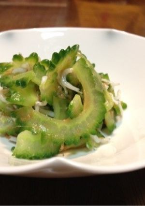 ゴーヤとしらすの簡単和え物-レシピのメイン写真