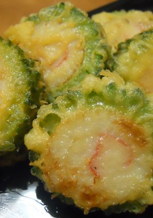 ゴーヤのくるくる揚げ-レシピのメイン写真