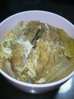 簡単☆卵とじかつ丼-レシピのメイン写真