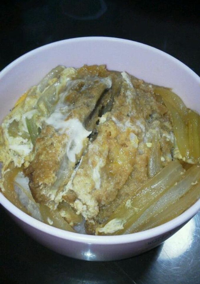 簡単☆卵とじかつ丼-レシピのメイン写真