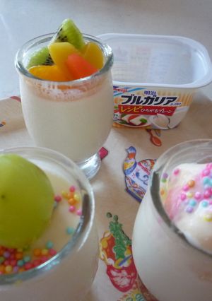 クリームチーズのようなヨーグルトプリン♫-レシピのメイン写真