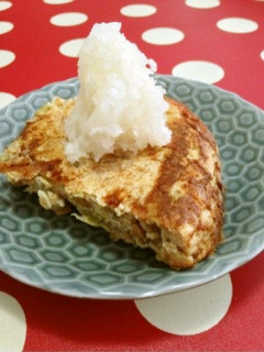 白菜の納豆チーズお好み焼き風-レシピのメイン写真
