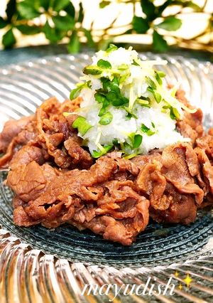 ♬山葵おろしでサッパリお肉♬-レシピのメイン写真