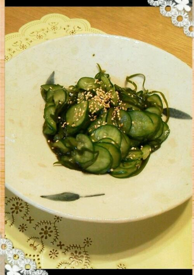 切りこんぶときゅうりの酢の物-レシピのメイン写真
