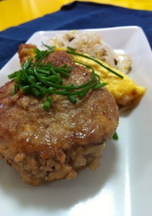 あっさり美味しい豆腐の和風ハンバーグ-レシピのメイン写真