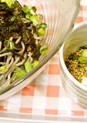香味油のつけそば-レシピのメイン写真