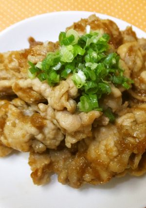 美味しい♪豚肉のまろやか風味焼き☆-レシピのメイン写真