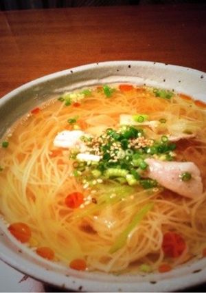 ネギ塩にゅうめん-レシピのメイン写真