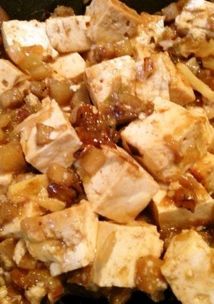 ベジタリアンの麻婆豆腐！ー簡単20分！-レシピのメイン写真