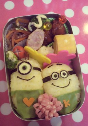 怪盗グルー☆ ミニオン 弁当-レシピのメイン写真