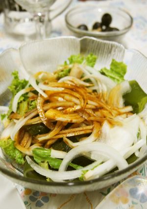 めんつゆとレモン汁で即席山葵ドレッシング-レシピのメイン写真