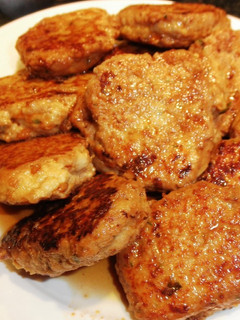 焼き鳥のたれで鶏つくねバーグ-レシピのメイン写真