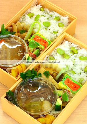 鎌倉山の朝どれ竹の子で作る秋の行楽弁当-レシピのメイン写真
