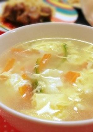 焼肉屋さん♡簡単たまごスープ!クッパにも-レシピのメイン写真
