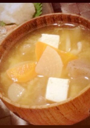 我が家の味♡具だくさん豚汁！-レシピのメイン写真