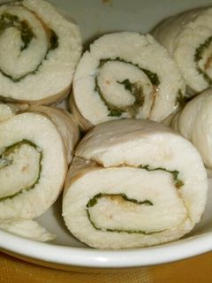 電子レンジで♪ササミの梅しそ巻き-レシピのメイン写真