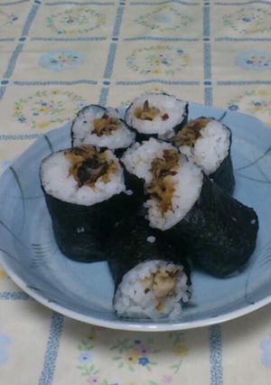 絶品！まいたけの天むす風 海苔巻き-レシピのメイン写真