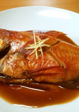 金目鯛の煮付け-レシピのメイン写真