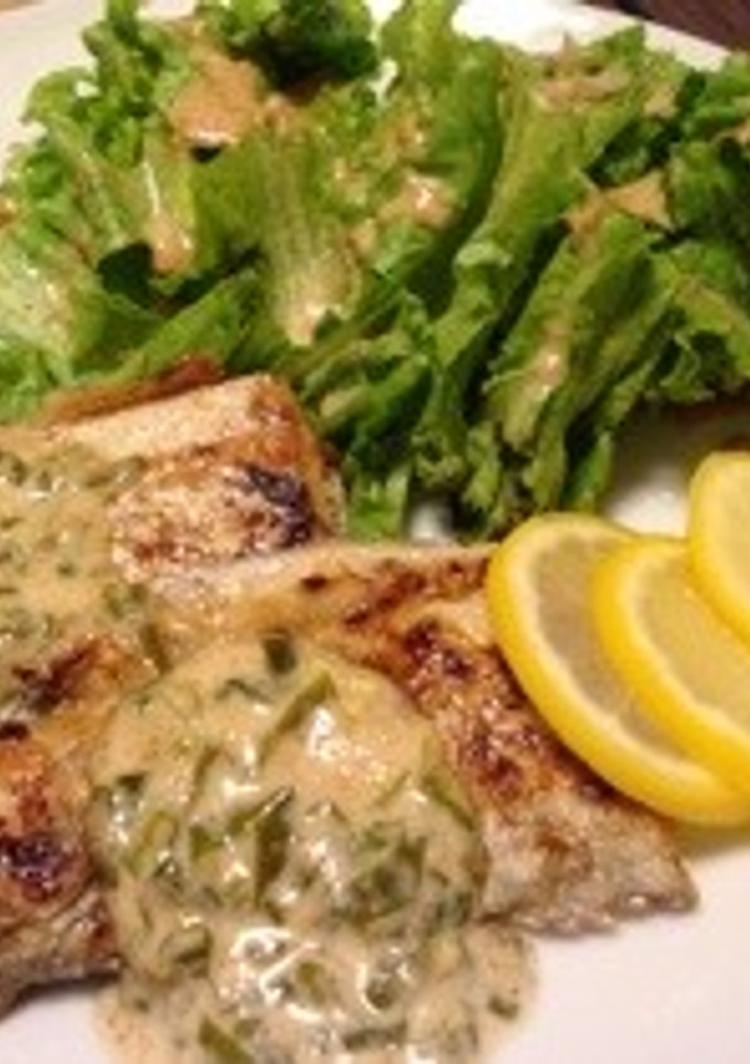 白身魚のムニエルタルタル風さっぱりソース-レシピのメイン写真