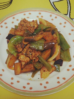 簡単♡夏野菜のトマトカレー風炒め-レシピのメイン写真