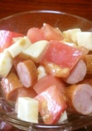 ポン酢のサラダ-レシピのメイン写真