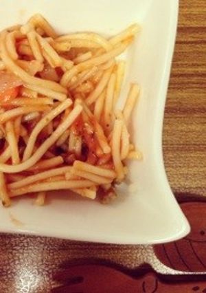 幼児食1歳 ミートスパゲッティー-レシピのメイン写真