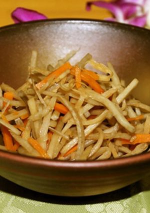 昔ながらのきんぴらごぼう✣-レシピのメイン写真
