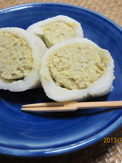 栗の菓 栗あんの求肥巻き-レシピのメイン写真
