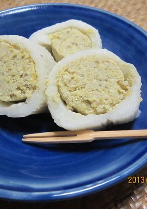 栗の菓 栗あんの求肥巻き-レシピのメイン写真
