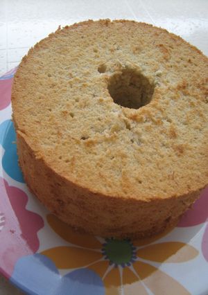 バナナのシフォンケーキ-レシピのメイン写真