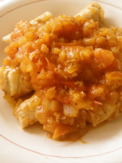 トマトソースとオクラの豚肉巻き-レシピのメイン写真