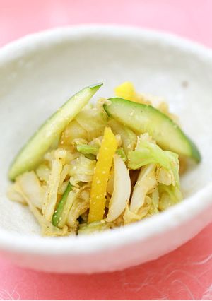 たくあんがポイント❣野菜胡麻和え-レシピのメイン写真