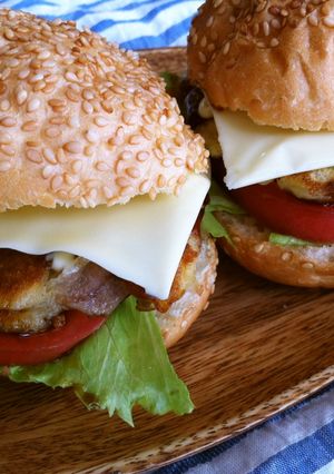 お好み焼きバーガー-レシピのメイン写真