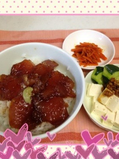 マグロの漬け丼-レシピのメイン写真