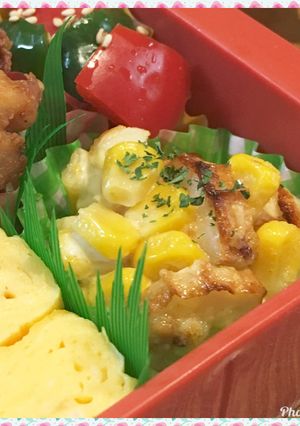 お弁当にちくわとコーンのマヨチーズ-レシピのメイン写真