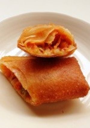 キムチチーズ春巻き おつまみに♡-レシピのメイン写真