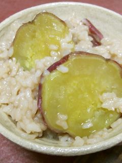 さつまいも茶粥-レシピのメイン写真