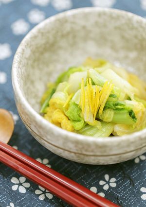 あっさり✤柚子風味の白菜お浸し-レシピのメイン写真