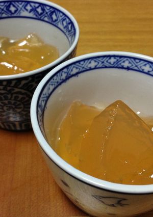 糸寒天で…梅酒ゼリー-レシピのメイン写真