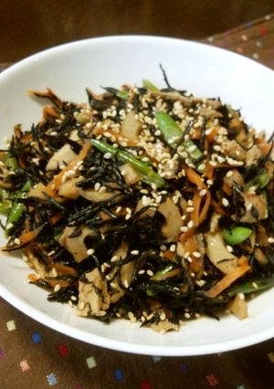 簡単♪和食のおかず『ひじきの煮物』♡-レシピのメイン写真