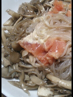 ダイエット*しらたきでたらこマヨパスタ-レシピのメイン写真