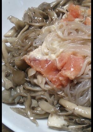 ダイエット＊しらたきでたらこマヨパスタ-レシピのメイン写真