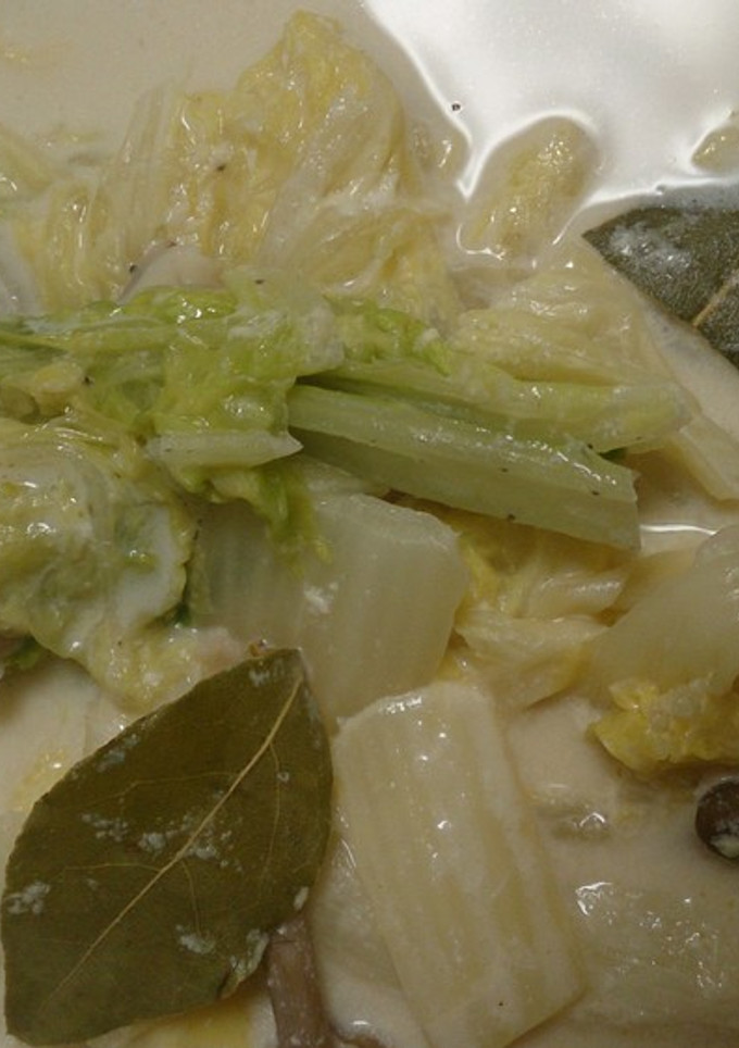 簡単＆残り物でＯＫ！白菜のミルク煮-レシピのメイン写真