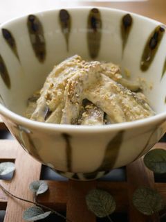 m茄子の白味噌マヨ和え-レシピのメイン写真