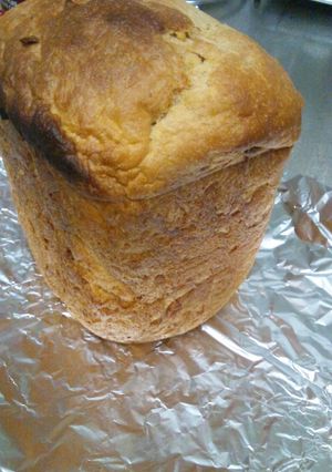 HBキャラメルコーン食パン-レシピのメイン写真