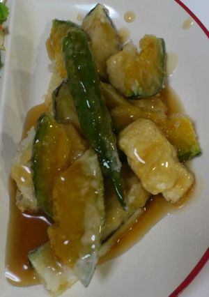 揚げ出し豆腐＆野菜の甘酢あん-レシピのメイン写真