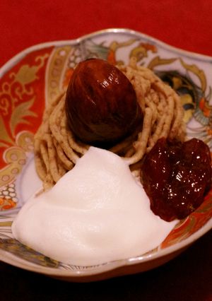 渋皮煮のクリーム・モンブラン-レシピのメイン写真