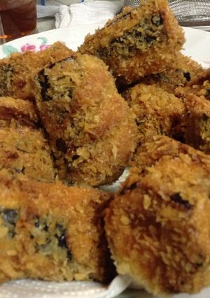 茄子のはさみ揚げ-レシピのメイン写真