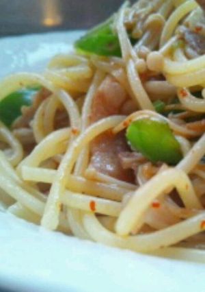 パンツェッタの和風パスタ♪-レシピのメイン写真