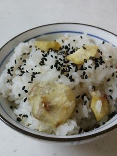 ほくほく栗ごはん♪♪♪-レシピのメイン写真